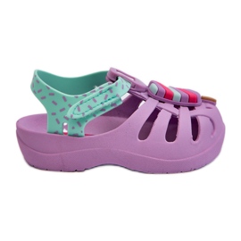 Children's Sandals With Velcro 83486 Ipanema Summer Xiii Baby Purple