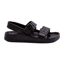 Children's Light Flip-Flops With Buckles Big Star NN374541 Black