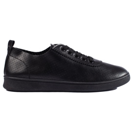 Women's classic black sneakers