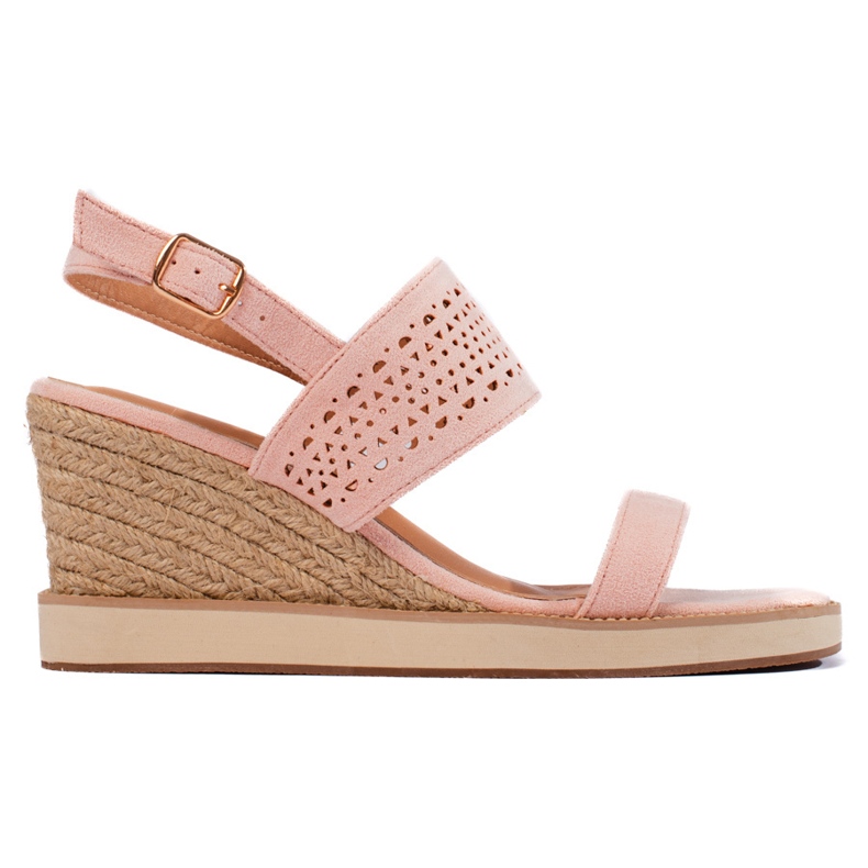 Pink women's wedge sandals Pink women's wedge sandals