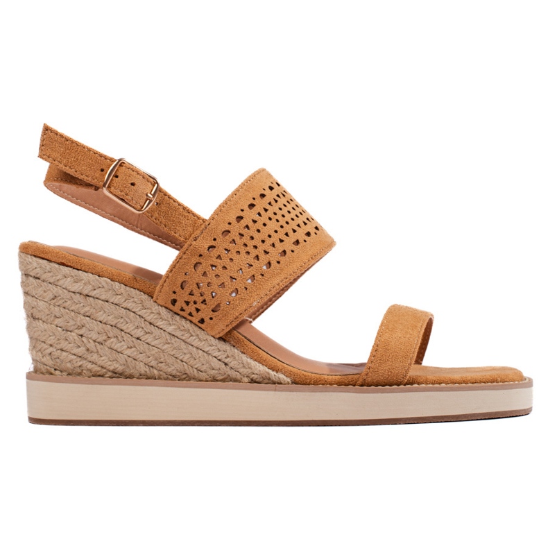 Brown women's wedge sandals Brown women's wedge sandals
