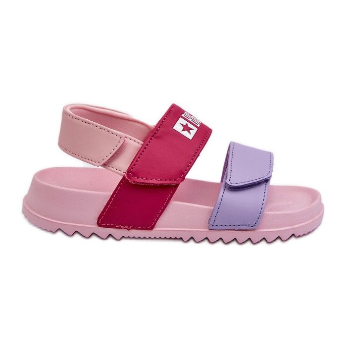Light Sandals For Girls Big Star NN374530 Pink