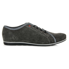 Athletic mckeylor leather footwear grey