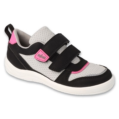 Befado black/gray sports shoes with velcro 452Q002