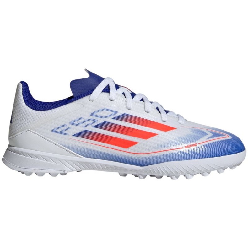 Adidas F50 League Tf IF1372 football shoes white Adidas F50 League Tf IF1372 football shoes white
