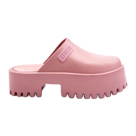Women's Flip-Flops On A Massive Sole Big Star NN274020 Pink Women's Flip-Flops On A Massive Sole Big Star NN274020 Pink