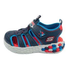 Skechers 402213L/NVRD sandals blue Skechers 402213L/NVRD sandals blue