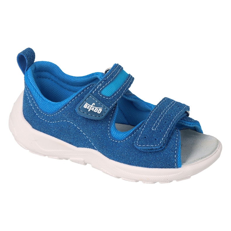 Befado children's sandals with leather insert 721P023 blue Befado children's sandals with leather insert 721P023 blue