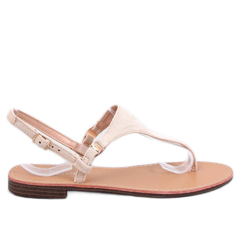 Lapey Beige flip-flops