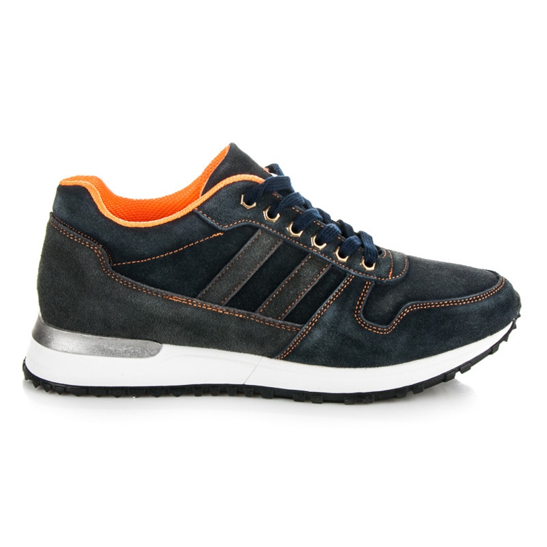 Mazaro Leather shoes blue