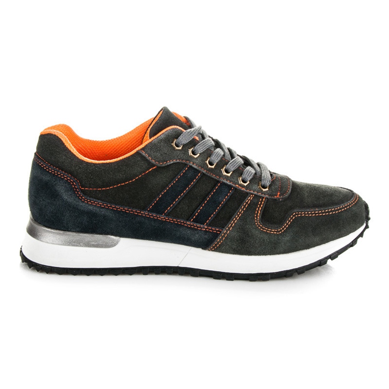 Mazaro Leather shoes grey
