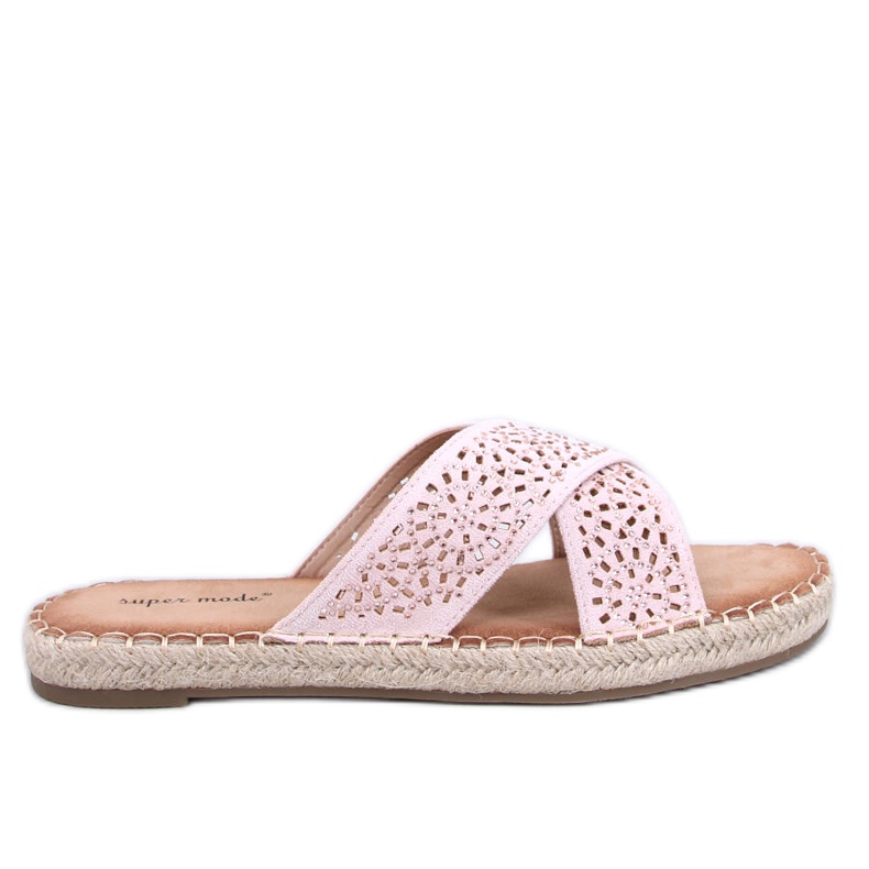 Bakou Pink women's espadrille flip-flops Bakou Pink women's espadrille flip-flops