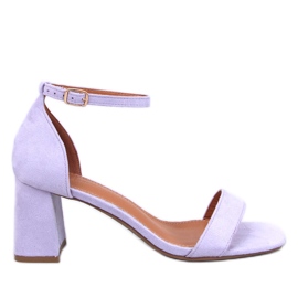 Gaseti Lila high-heeled sandals violet