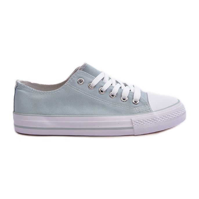 Women's Textile Classic Low Sneakers Mint Lennabella blue