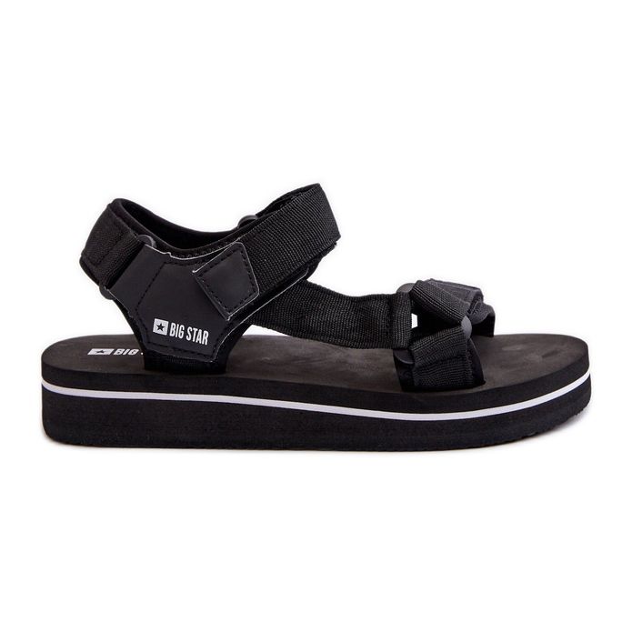 Women's Platform Sandals Big Star NN274A532 Black