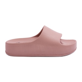 Women's Pink Airaplea Foam Platform Flip-Flops