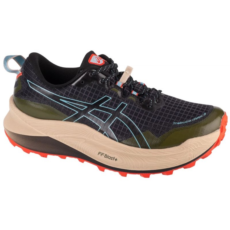 Asics Trabuco Max 3 running shoes 1011B800-002 black