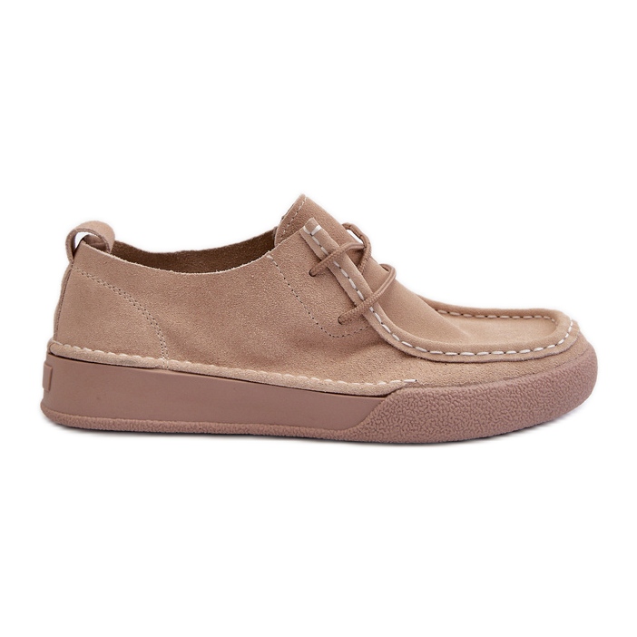 Sergio Leone SP021 Beige Suede Women's Shoes Sergio Leone SP021 Beige Suede Women's Shoes