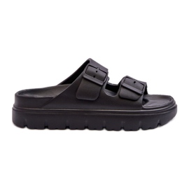 EVento Women's Foam Flip-flops on the Black Melorea Platform
