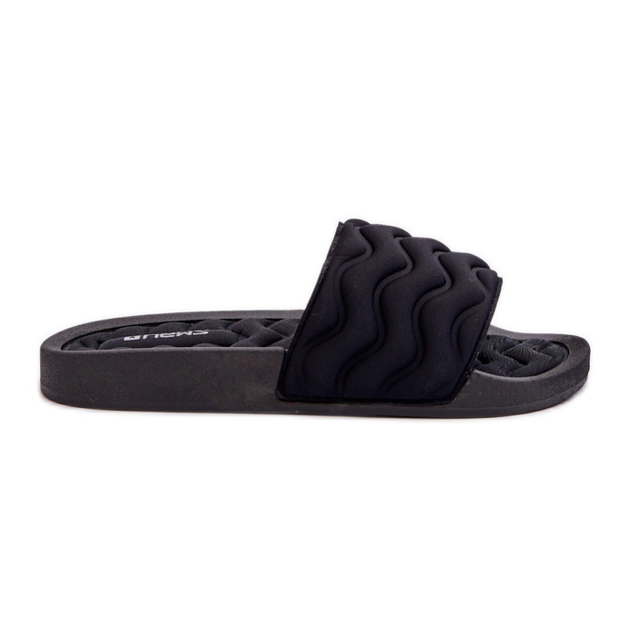 Beliordia Black Women's Light Pool Flip Flops