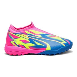 Puma Junior Ultra Match Ll Energy TT+ Mid shoes 107556-01 pink