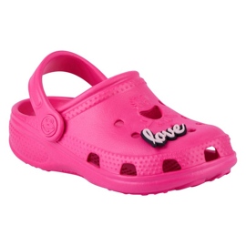 Coqui Big Frog clogs 92800617244 pink