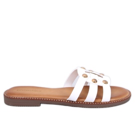 Losilla White women's flip-flops