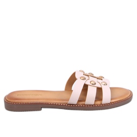 Losilla Beige women's flip-flops