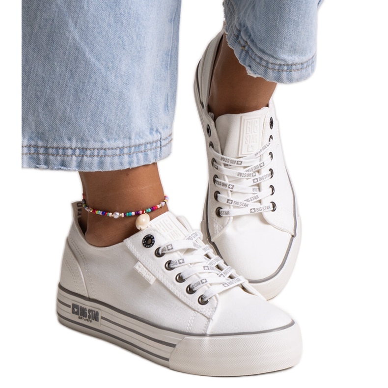 White sneakers Big Star KK274012