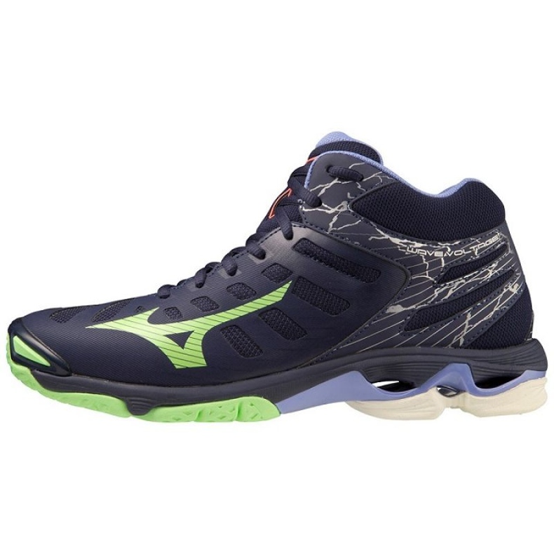 Mizuno Wave Voltage Mid V1GA216511 volleyball shoes blue Mizuno Wave Voltage Mid V1GA216511 volleyball shoes blue