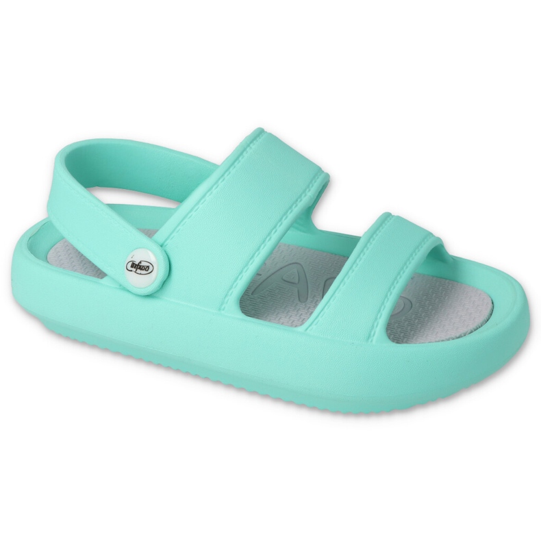 Befado sandals foam mint/ light gray 069x007 green