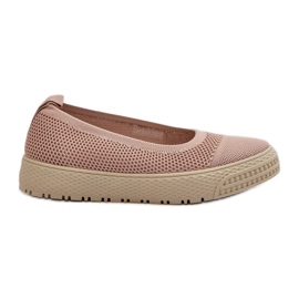 Women's Slip-on Platform Sneakers Pink Pimadea