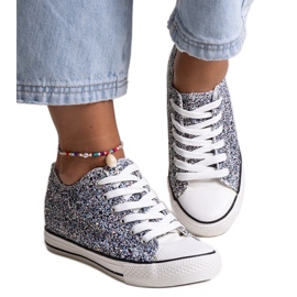 Black shiny high sneakers Jadwa