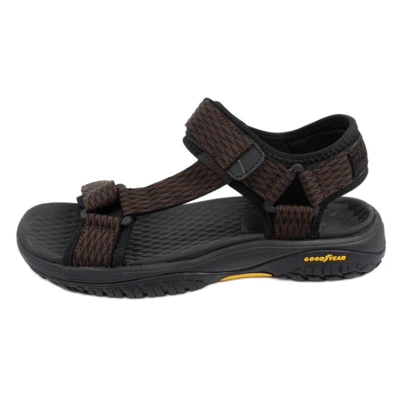 Skechers M 204351/BRN sandals black Skechers M 204351/BRN sandals black