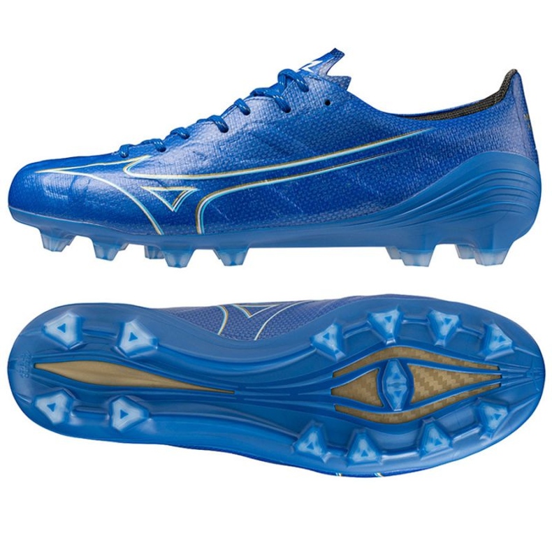 Mizuno Alfa Elite Fg M P1GA246227 shoes blue
