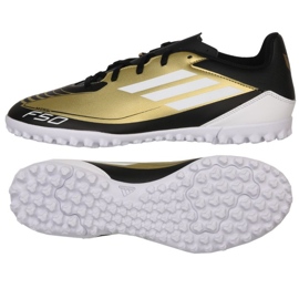 Adidas F50 Club Messi Tf M IG9330 shoes golden