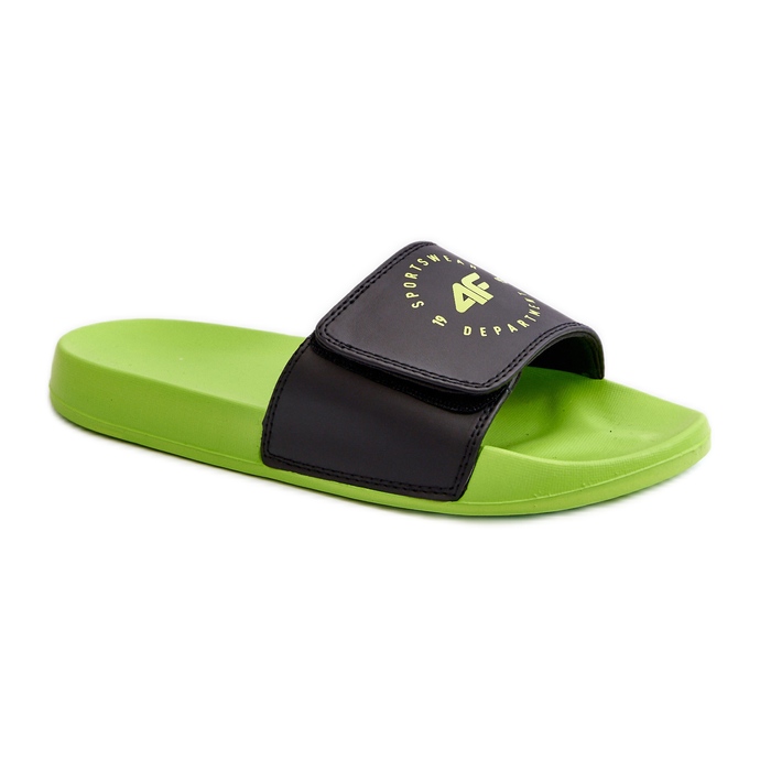 Boys' Flip-Flops 4FJMM00FFLIM043-72N Black-Green Boys' Flip-Flops 4FJMM00FFLIM043-72N Black-Green