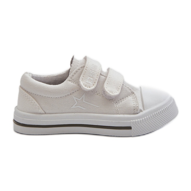 Children's Velcro Sneakers Big Star NN374117 White Children's Velcro Sneakers Big Star NN374117 White
