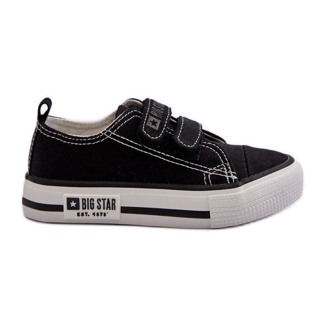 Children's Velcro Sneakers Big Star LL374015 Black Children's Velcro Sneakers Big Star LL374015 Black