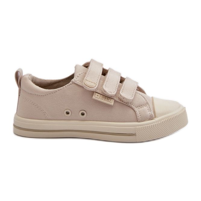Children's Velcro Sneakers Big Star NN374119 Beige Children's Velcro Sneakers Big Star NN374119 Beige