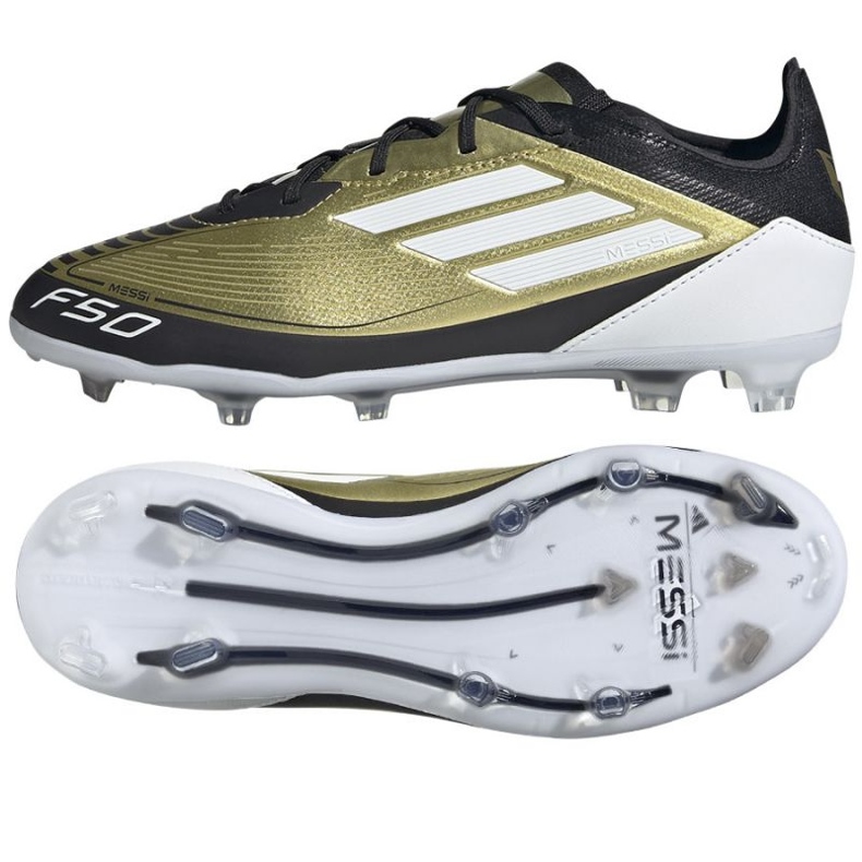 Adidas F50 Pro Messi Jr IF6917 shoes golden