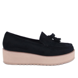 Templin Black Platform Loafers Templin Black Platform Loafers