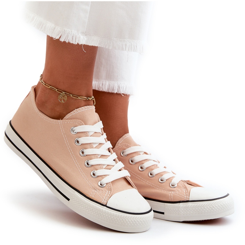 Women's Classic Low Sneakers Pink Caelira
