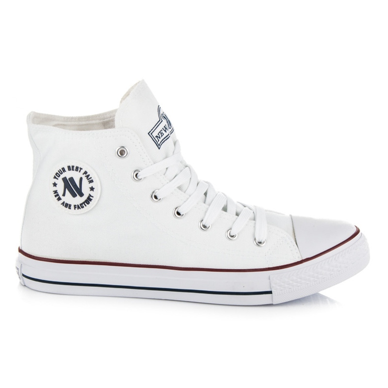 New Age Men's high-top sneakers white