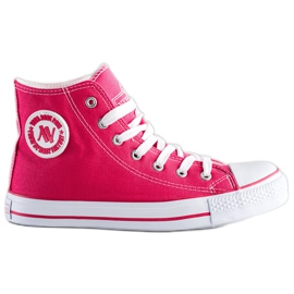 New Age High Sneakers pink