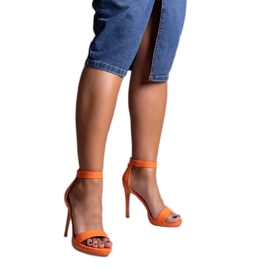 Orange high heel sandals Isalia Orange high heel sandals Isalia