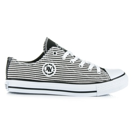 New Age sneakers white black