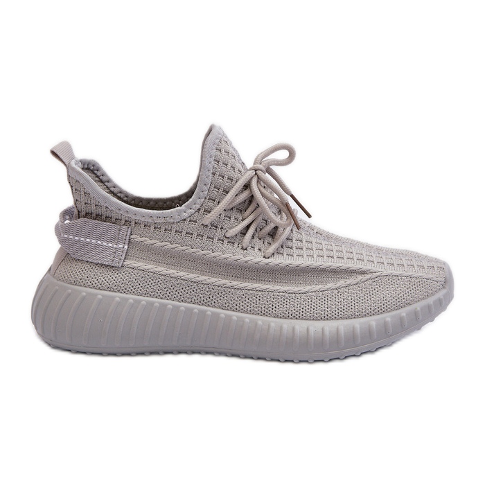 Fabric Slip-on Sports Shoes for Women Gray Nelmarie grey
