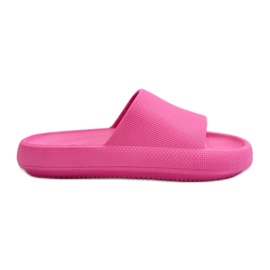 Women's Light Foam Flip-Flops With Thick Soles Pink Querceria Women's Light Foam Flip-Flops With Thick Soles Pink Querceria