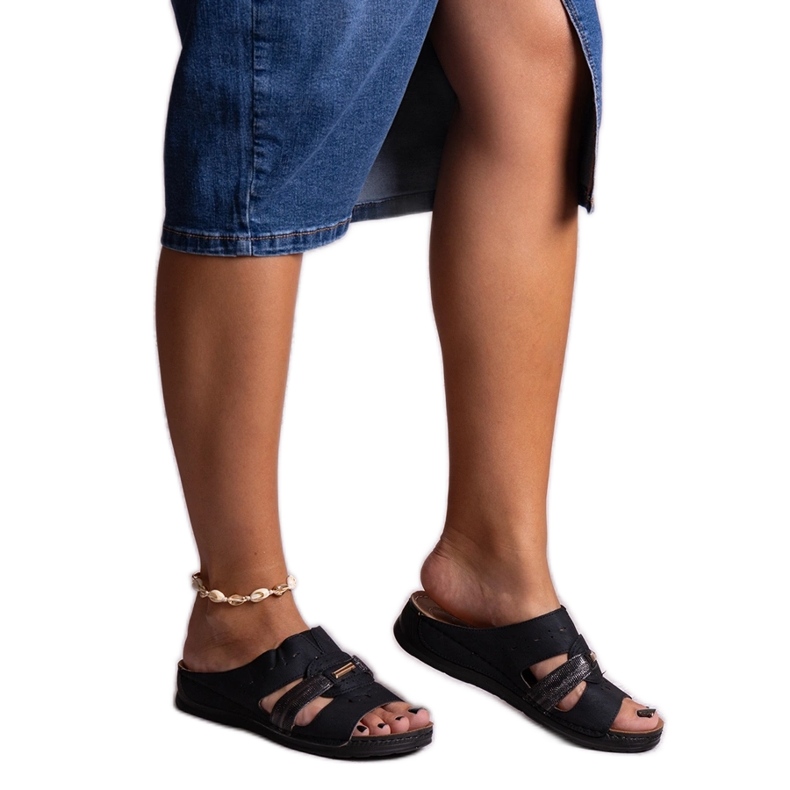 Black classic Karime flip-flops Black classic Karime flip-flops